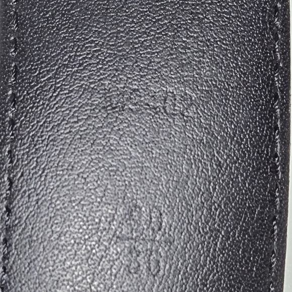 LOUIS VUITTON Sz 36 Belt M/L Sanctuary Force Damier Graphite Black Mens 32"-36". - Picture 16 of 16